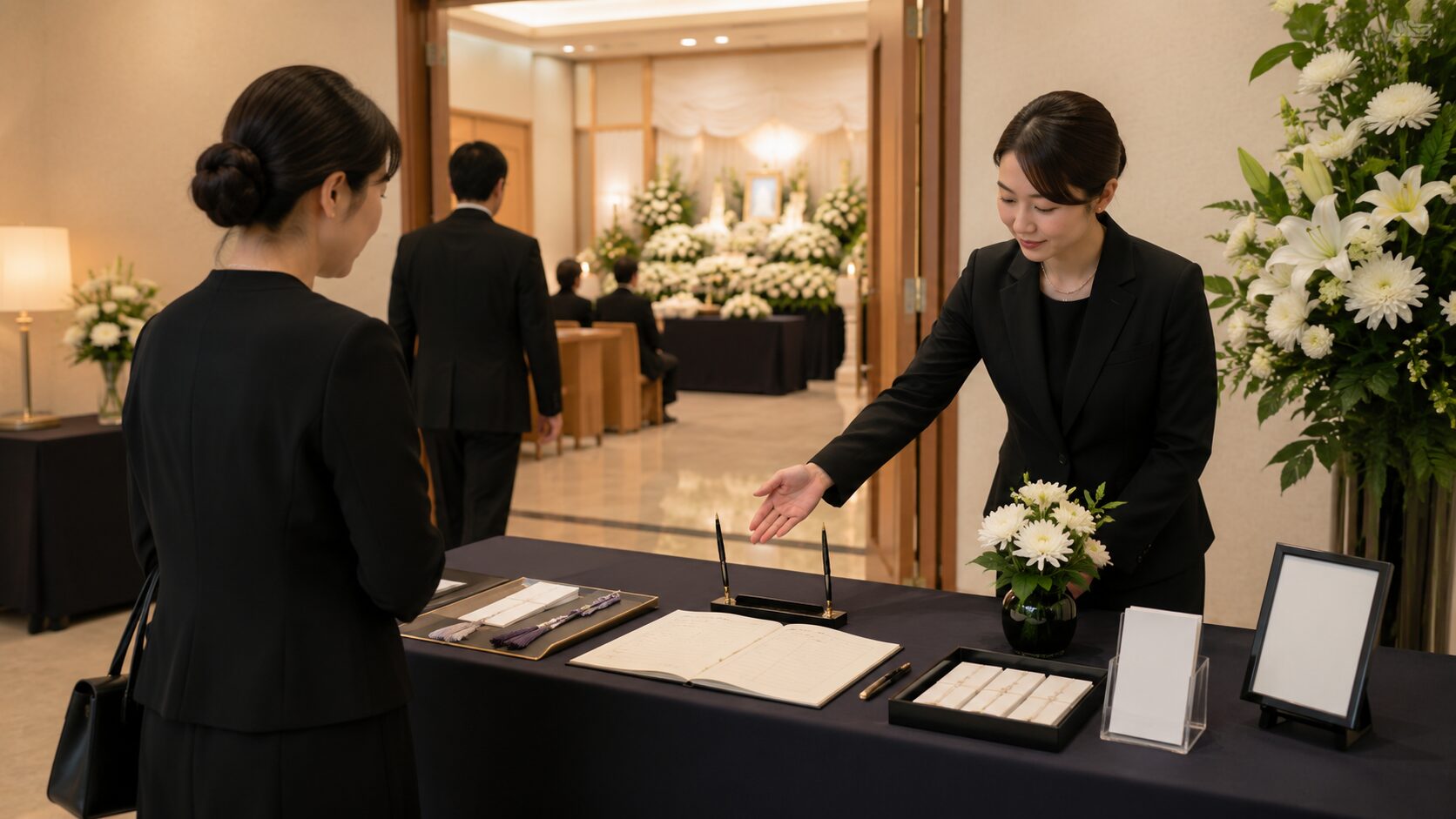 家族葬の受付対応は必要？香典・記帳・親族への案内で迷わないポイント
